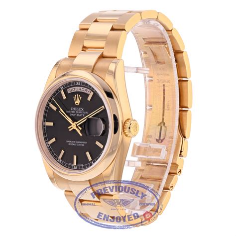 rolex 36mm day date rose gold|rolex day date puzzle price.